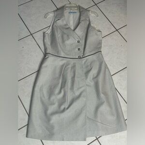 Antonio Melani dress gray white and black  beautiful